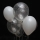 White-Transparent Helium Balloons