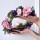 Pink and Purple Wedding Wreath