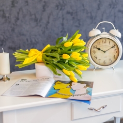 Buchet cu lalele galbene (25 buc.) alt vedere product 2