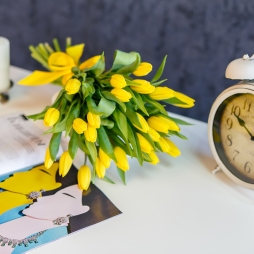 Buchet cu lalele galbene (25 buc.) alt vedere product 7