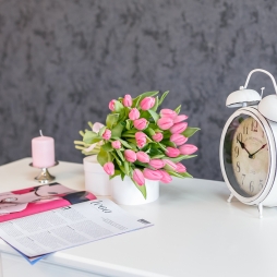 Buchet lalele roz (25 buc.) alt vedere product 4