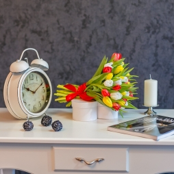 Buchet cu lalele multicolore (31 buc.) alt vedere product 2