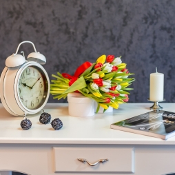 Buchet cu lalele multicolore (31 buc.) alt vedere product 3