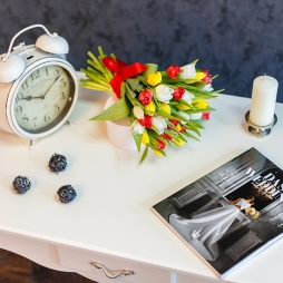 Buchet cu lalele multicolore (31 buc.) alt vedere product 7